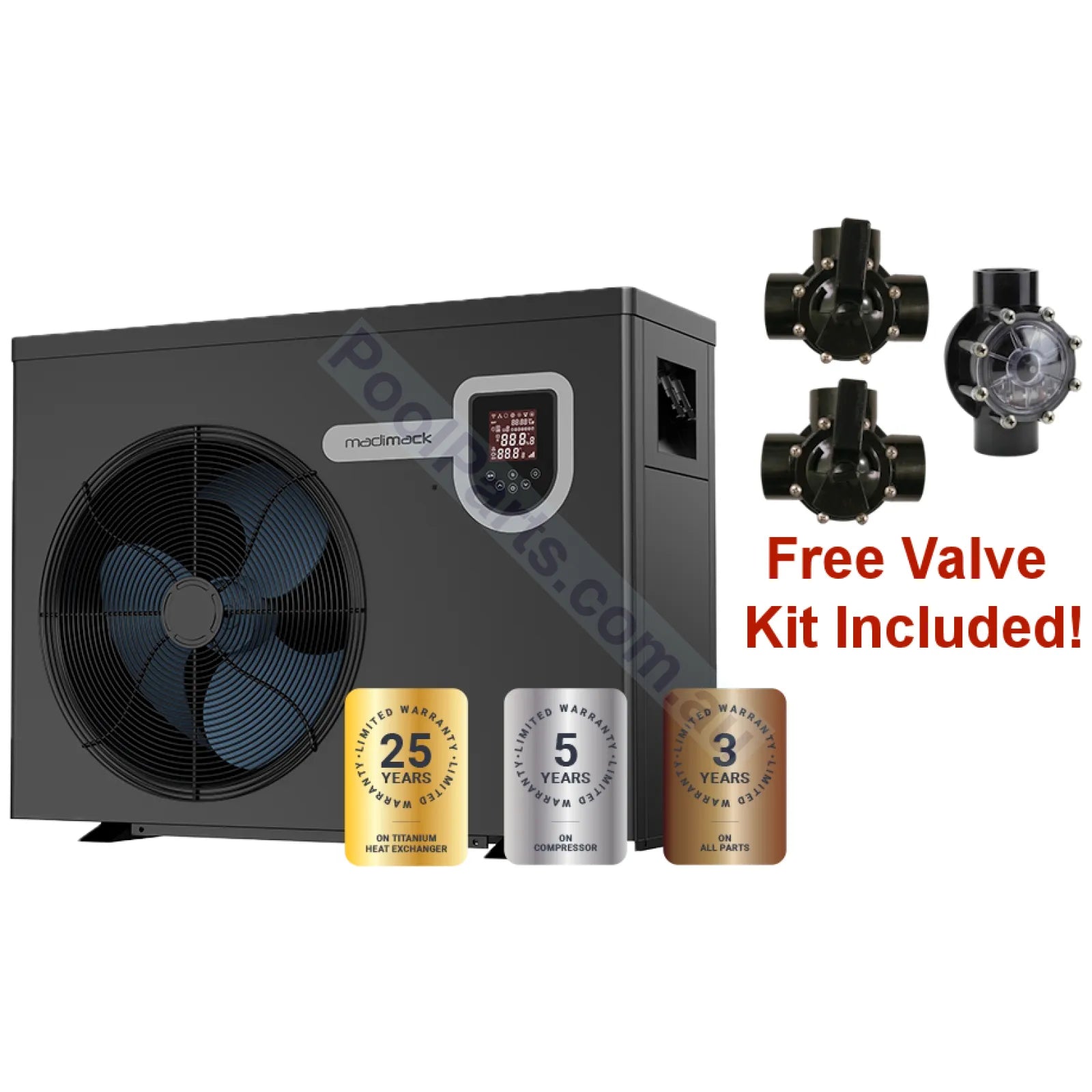 Madimack Invereco Ecoplus Pool Heat Pumps