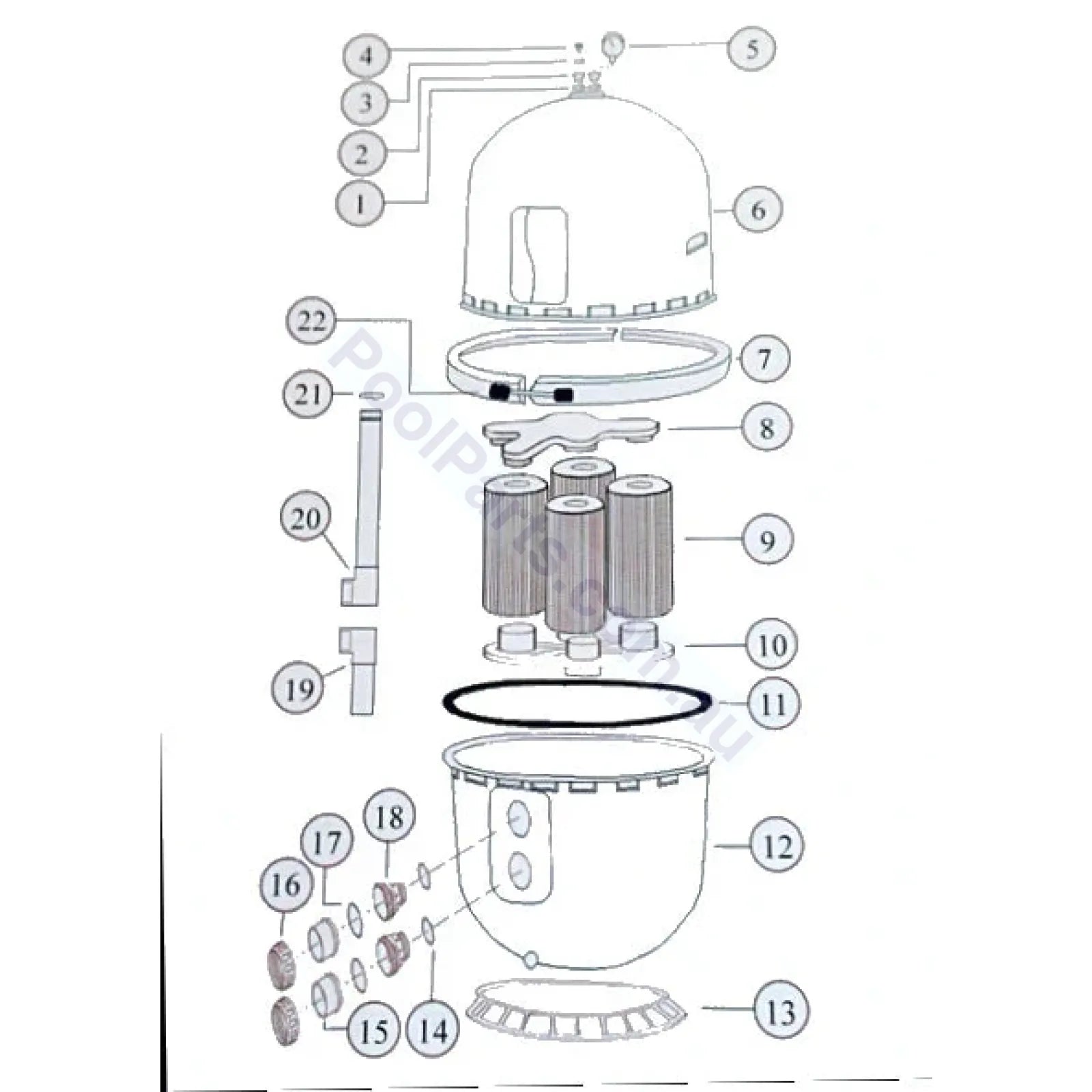 Hurlcon Gx Filter - Spare Parts 400 / 600
