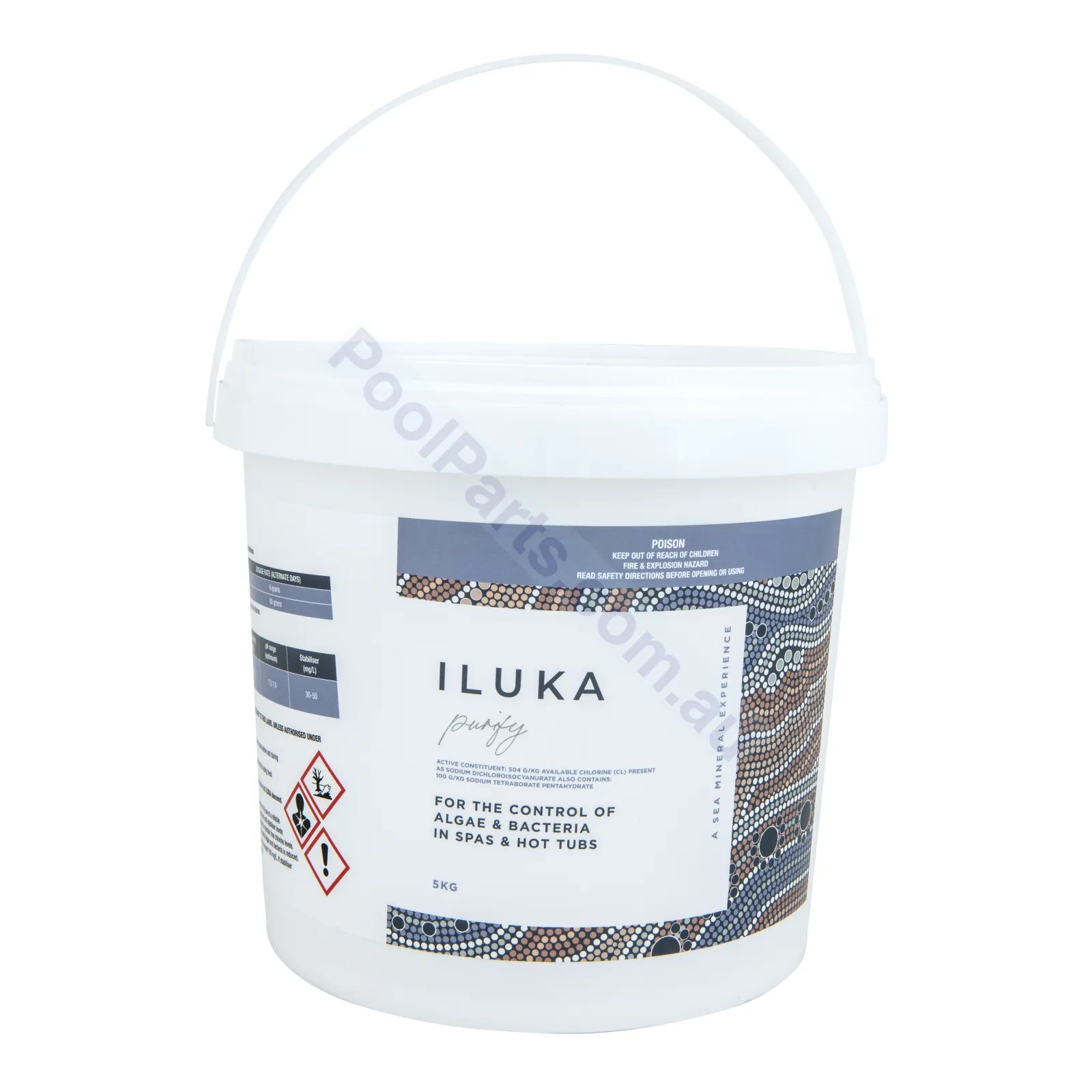 Iluka Purify - Spa Sanitiser Lithium Replacement 5Kg
