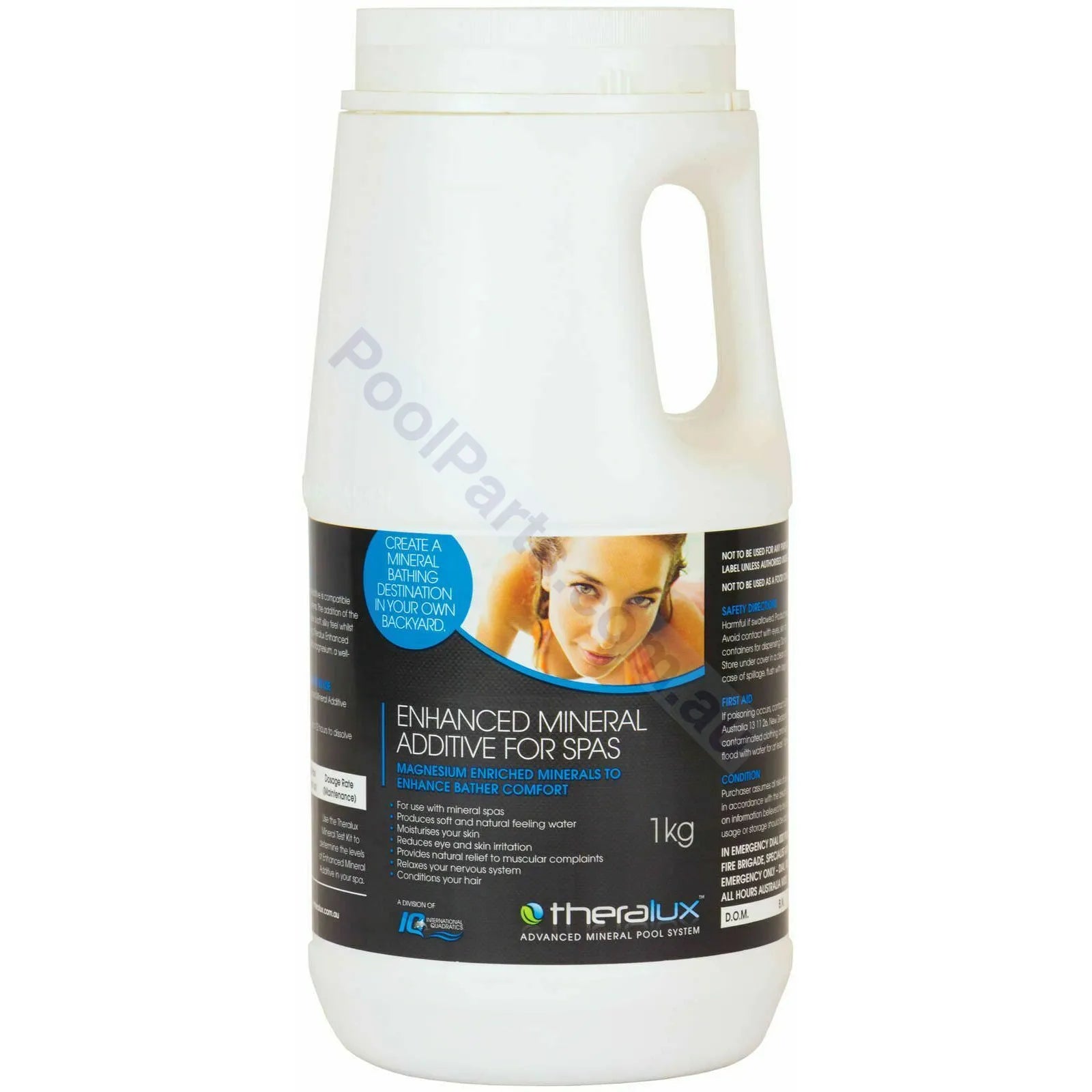 Theralux Spa Minerals - For use with Theralux Spa Sanitizer - Heater and Spa Parts